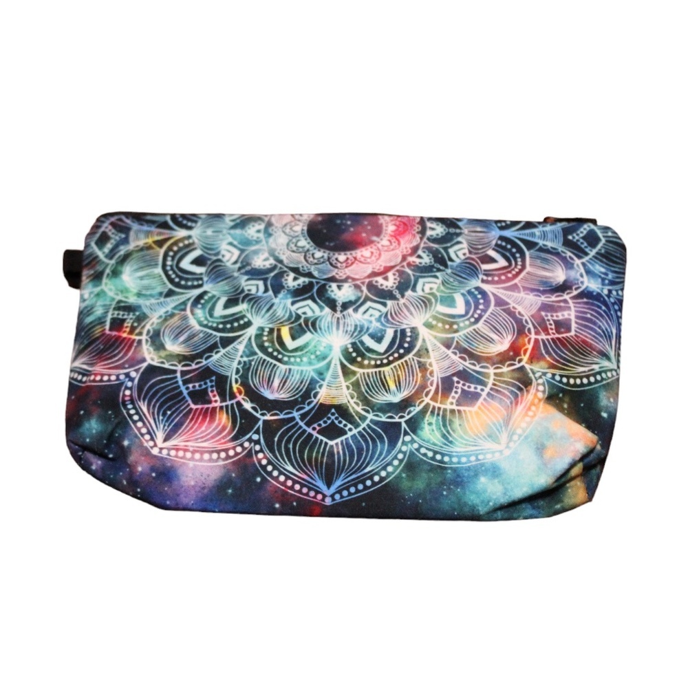 Mandala Galaxy Zip Pouch Makeup‎ Bag